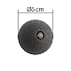 Masážní míč HMS BLM01 6 cm - Lacrosse Ball