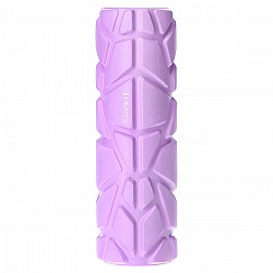 Fitness válec HMS FS119 30 cm, fialový