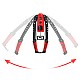 Hydraulický posilovač s počítadlem HMS F1020 Pro