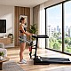 Běžecký pás elektrický ONE Fitness BE4540 černý