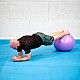 Masážní gymnastický míč HMS YB03N 55 cm fialový