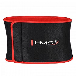 Zeštíhlující bederní pás HMS BR163 červený