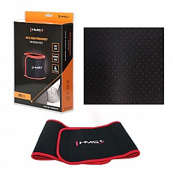 Zeštíhlující bederní pás HMS BR163 červený