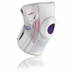 Bandáž na koleno HMS KO1505 světle šedá