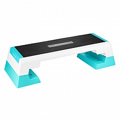 Step na aerobic HMS AS007 bílý/mentolový