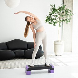 Step na aerobic a balanční cvičení HMS AS008L