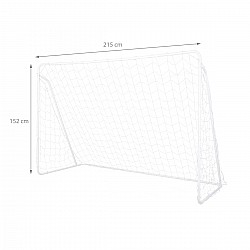 Fotbalová síť NILS NT8215 215 x 152 x 76 cm