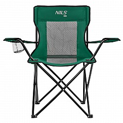 Turistické křeslo NILS Camp NC3302 zelené/černé