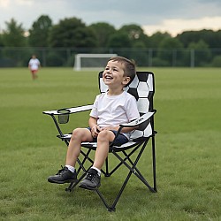 Skládací židle NILS Camp NC3303 bílá/černá