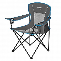 Skládací židle NILS Camp NC3706 šedá