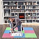 Ochranná puzzle podložka ONE Fitness MP10 zelená-modrá-červená