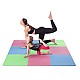 Ochranná puzzle podložka ONE Fitness MP10 zelená-modrá-červená
