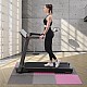 Ochranná puzzle podložka ONE Fitness MP10 růžovo-šedá