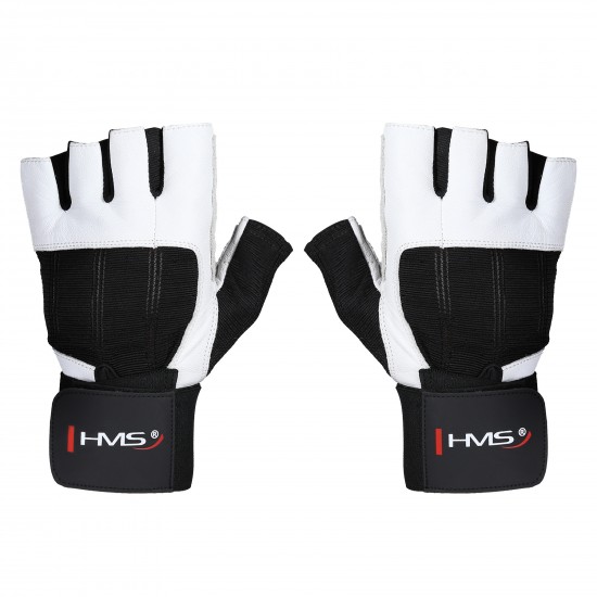 Fitness rukavice HMS RST04 bílé