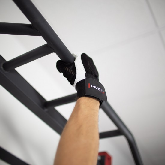 Fitness rukavice HMS RST04 bílé
