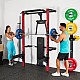 Multifunkční posilovací stojan - Power Rack HMS KLT22 červený