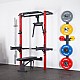 Multifunkční posilovací stojan - Power Rack HMS KLT22 červený