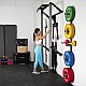 Multifunkční posilovací stojan - Power Rack HMS KLT22 šedý