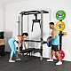 Multifunkční posilovací stojan - Power Rack HMS KLT22 šedý