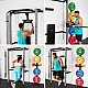 Multifunkční posilovací stojan - Power Rack HMS KLT22 šedý