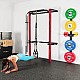 Skládací posilovací klec - Power Rack HMS KLT23 červená