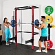 Skládací posilovací klec - Power Rack HMS KLT23 červená