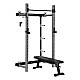 Multifunkční skládací posilovací stojan - Power Rack HMS KLT34 šedý
