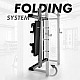 Multifunkční skládací posilovací stojan - Power Rack HMS KLT34 šedý