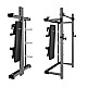 Multifunkční skládací posilovací stojan - Power Rack HMS KLT34 šedý