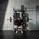 Multifunkční skládací posilovací stojan - Power Rack HMS KLT34 šedý