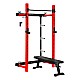 Multifunkční skládací posilovací stojan - Power Rack HMS KLT34 červený