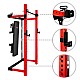 Multifunkční skládací posilovací stojan - Power Rack HMS KLT34 červený