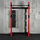 Multifunkční skládací posilovací stojan - Power Rack HMS KLT34 červený
