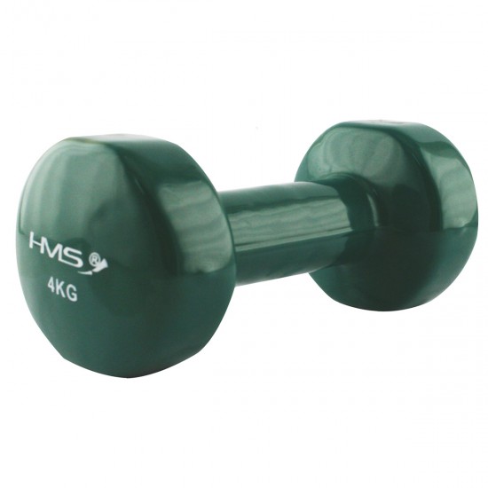 Litinová činka pokrytá vinylem HMS 4 kg