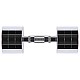 Chromované činky HMS CHD08 2 x 8 kg