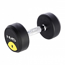 Pogumovaná jednoruční činka HMS HG Pro 8 kg