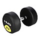 Pogumovaná jednoruční činka HMS HG Pro 27,5 kg