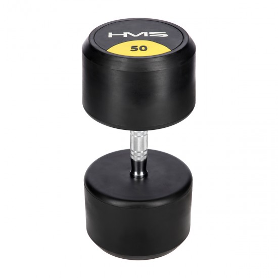 Pogumovaná jednoruční činka HMS HG Pro 50 kg