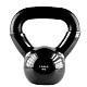 Kettlebell pokrytý vinylem HMS KNV06 6 kg, černý
