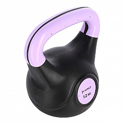 Kompozitový kettlebell HMS KPC12 Vin-Bell 12 kg sv. fialový