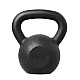 Litinový kettlebell HMS KZG16 16 kg, černý