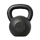 Litinový kettlebell HMS KZG20 20 kg, černý