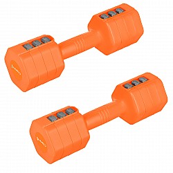 Nastavitelné činky HMS HL03 2 x 2,5 kg