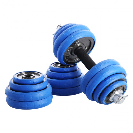 Činkový set HMS SGG30 BAR 2x15 kg litina