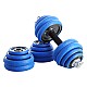 Činkový set HMS SGG30BAR 2x15 kg litina