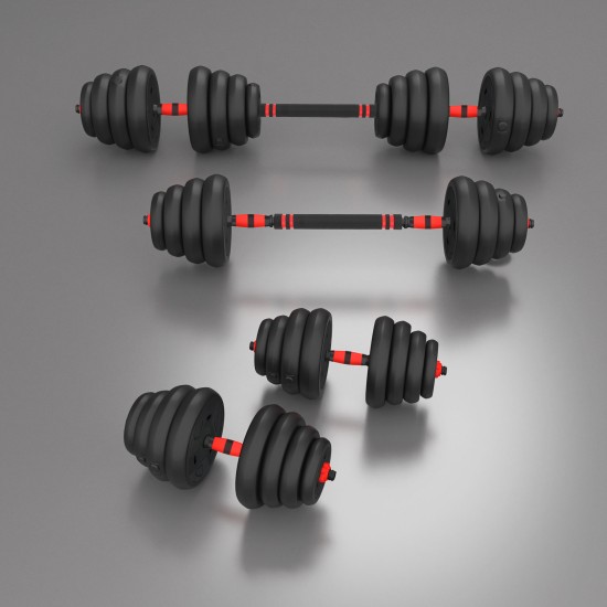 Sada činek HMS SGN130 Pro 6v1 30 kg