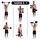 Jednoruční / obouruční variabilní činka HMS SGR18 PRO SET 3v1 40 kg