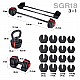 Jednoruční / obouruční variabilní činka HMS SGR18 PRO SET 3v1 40 kg