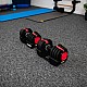 Jednoruční / obouruční variabilní činka HMS SGR18 PRO SET 3v1 40 kg