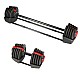 Jednoruční / obouruční variabilní činka HMS SGR40 PRO SET 2v1 40 kg